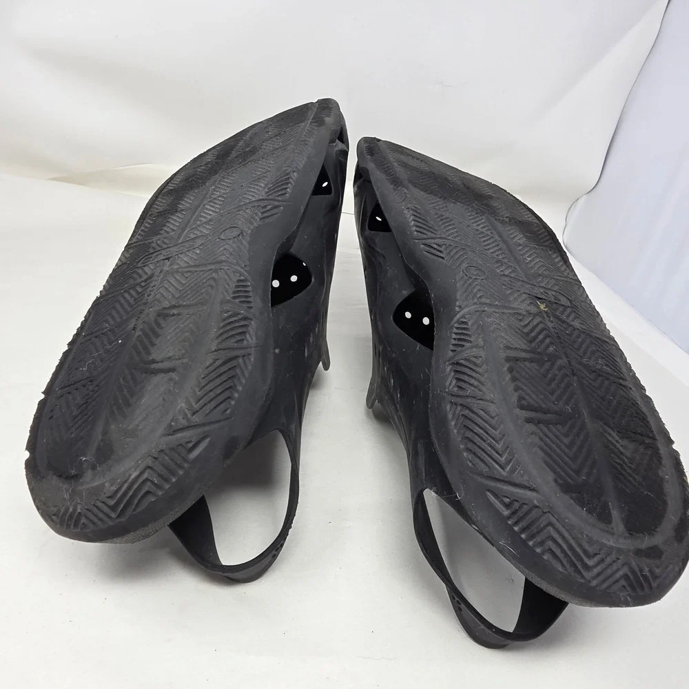 Crocs Swiftwater Wave Sandals Mens 13 Black Excellent Water Shoes Clogs Slip On